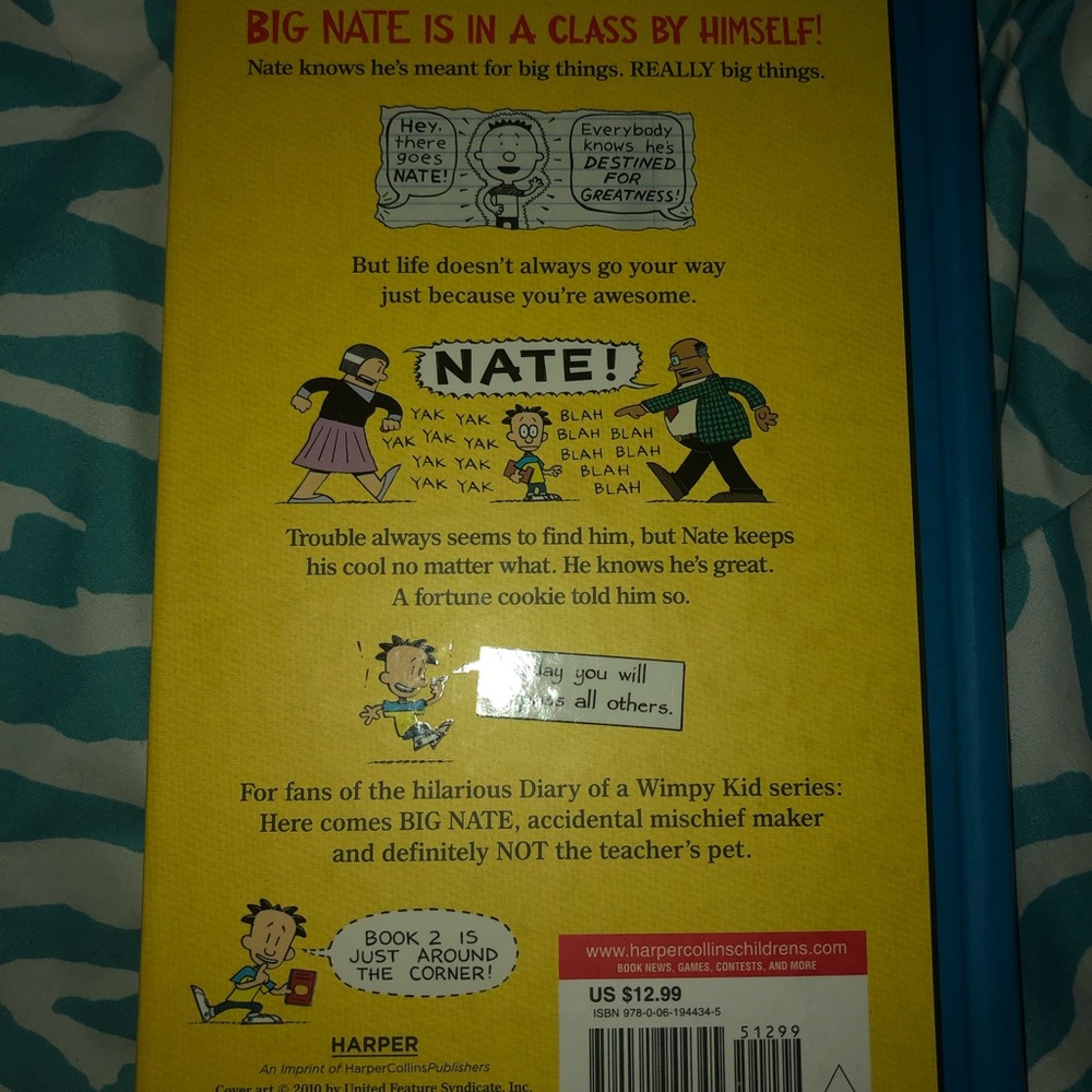 Lincoln Pierce’s “Big Nate:In a Class by Himself” - Picture 2 of 8